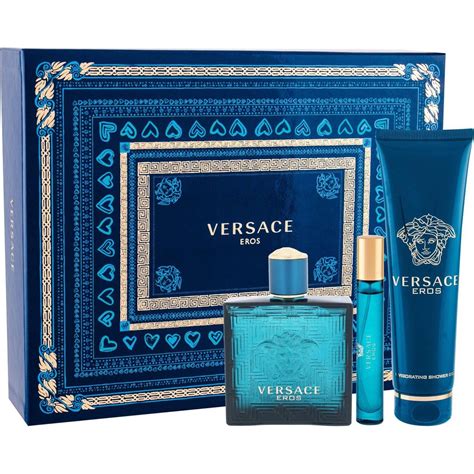 versace eros herren set|versace eros 100ml gift set.